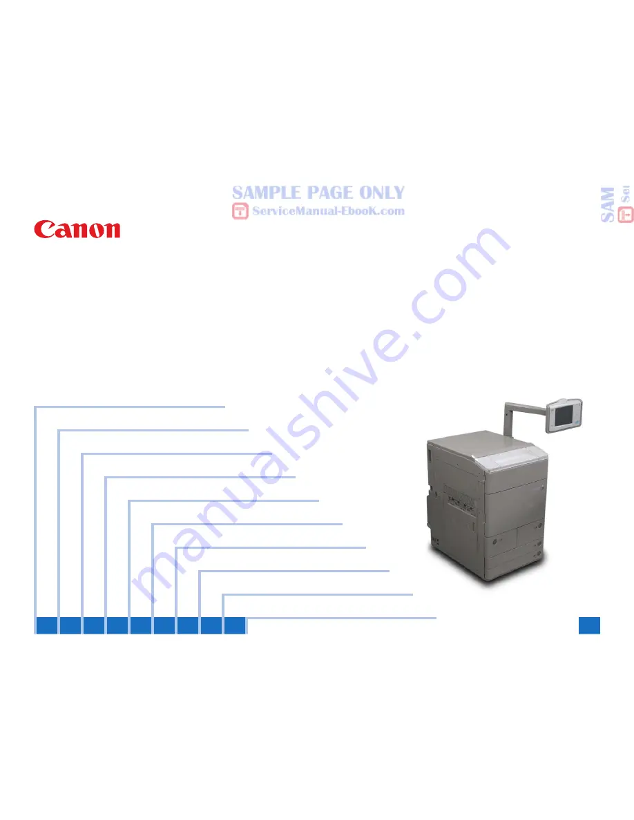 Canon imageRUNNER ADVANCE C9075 PRO Series Скачать руководство пользователя страница 1