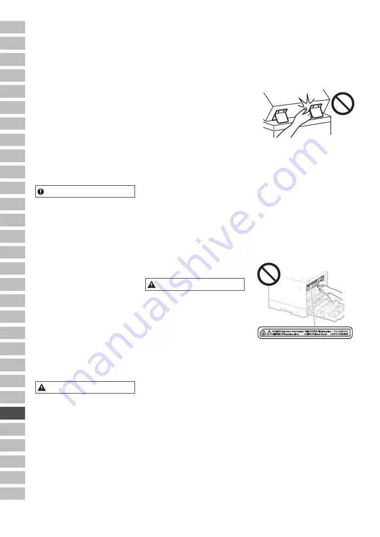 Canon ImageRUNNER C1538iF Important Safety Instructions Manual Download Page 98