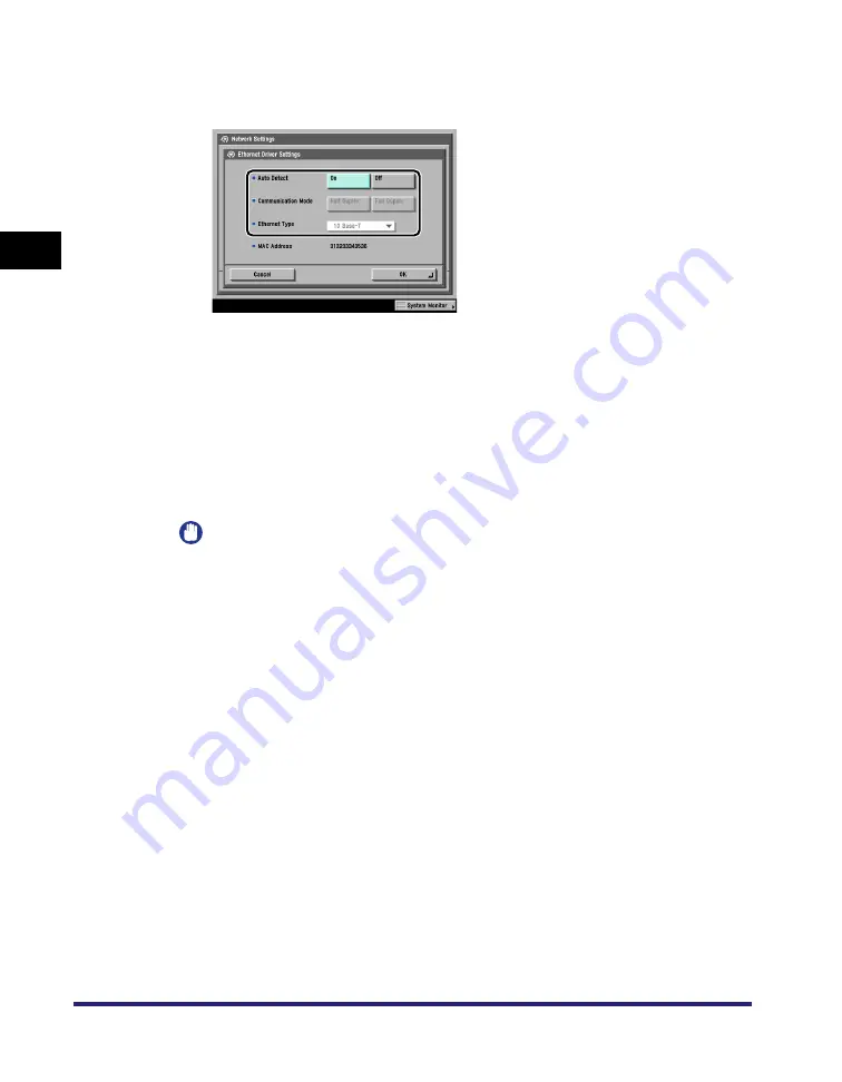 Canon ImageRunner C2550 Network Manual Download Page 36