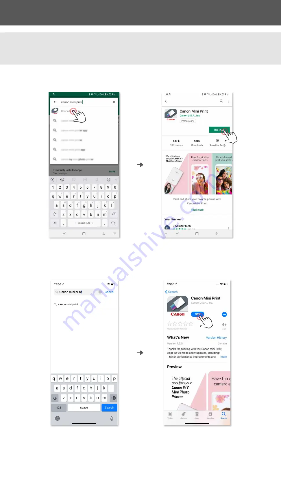 Canon INSPIC S User Manual Download Page 17