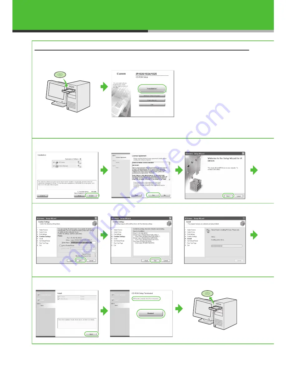 Canon iR1024A Quick Start Manual Download Page 30