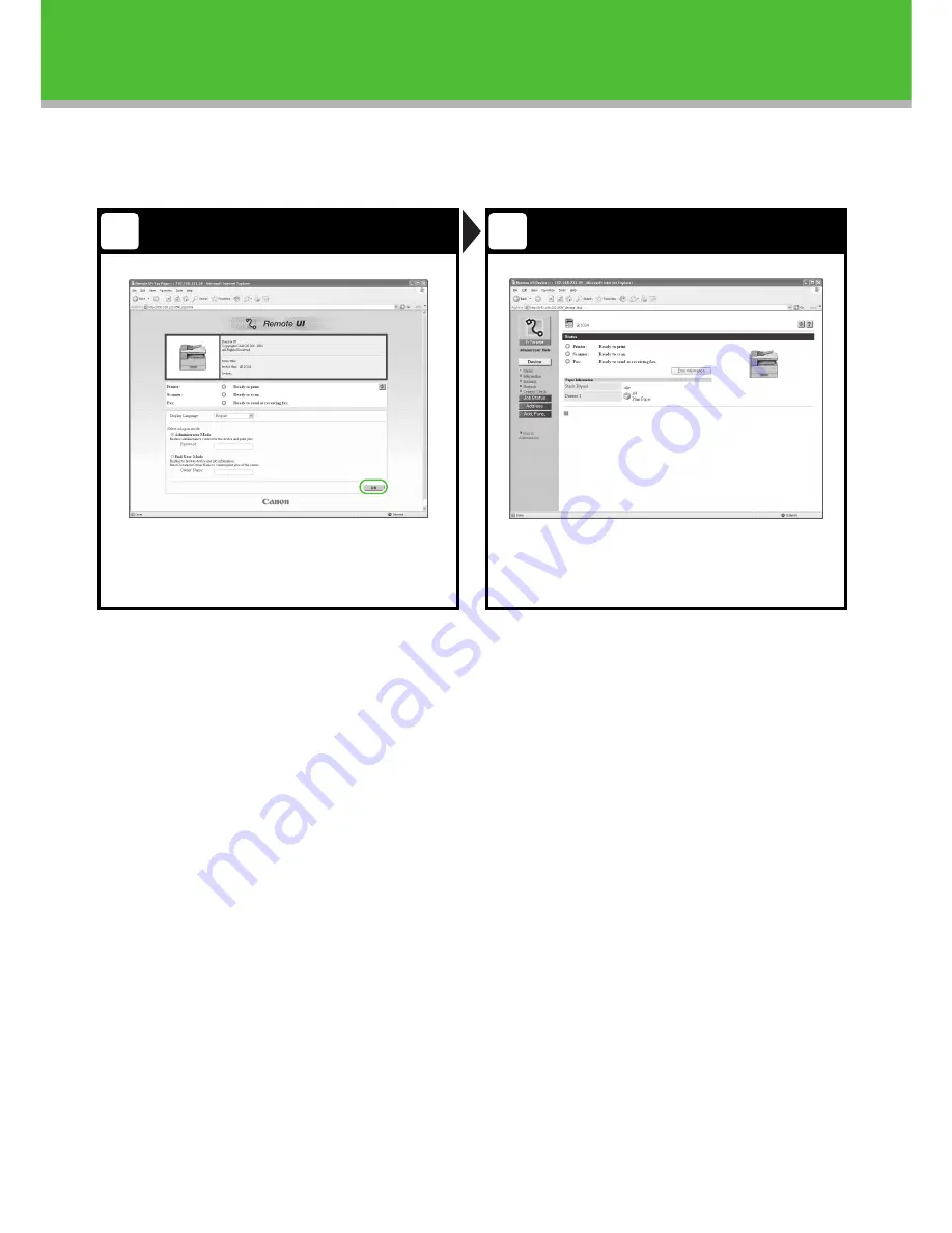 Canon iR1024A Quick Start Manual Download Page 47