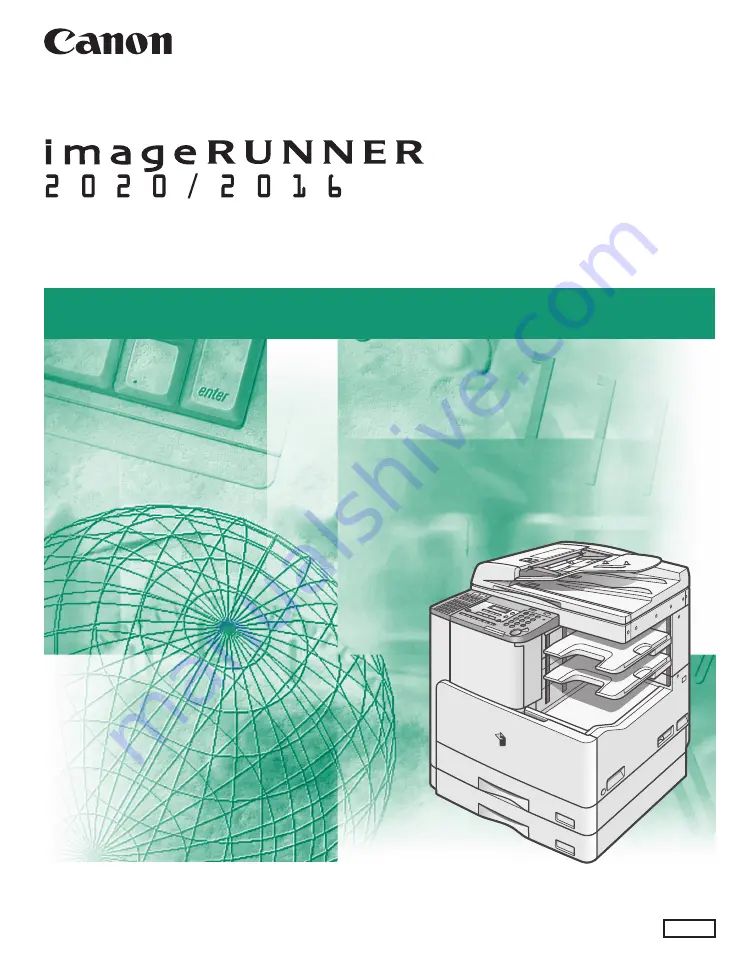 Canon iR2020 Series Скачать руководство пользователя страница 1