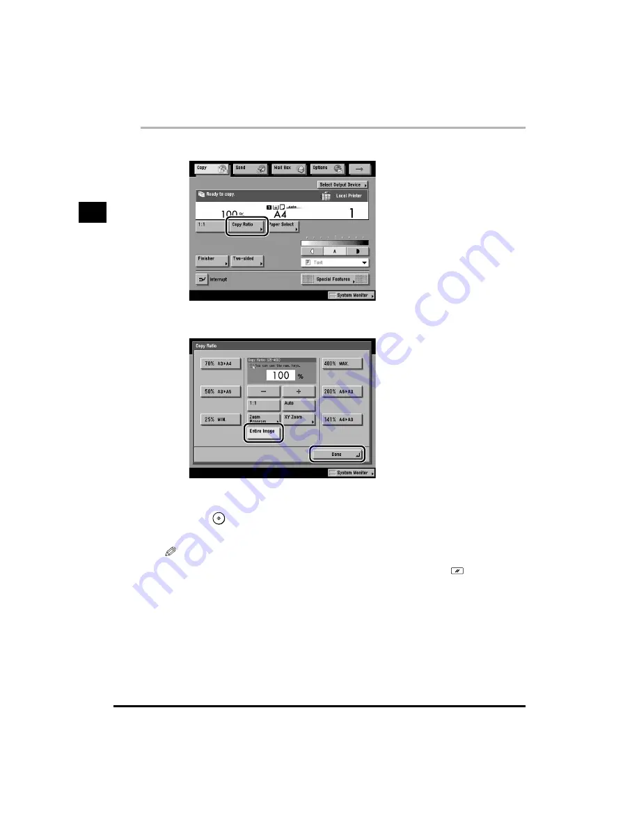 Canon iR6020i Copying Manual Download Page 56