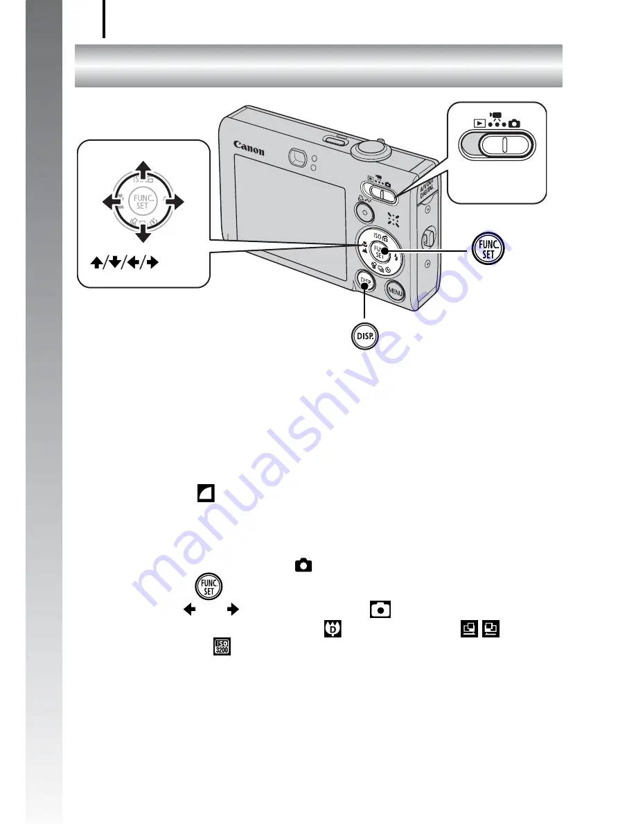 Canon IXUS 85 IS Скачать руководство пользователя страница 22