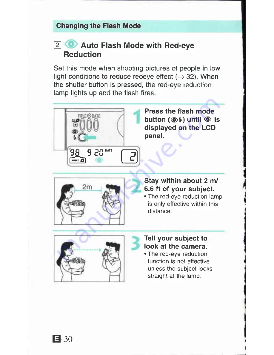 Canon Ixus M 1 Elph LT Instructions Manual Download Page 30