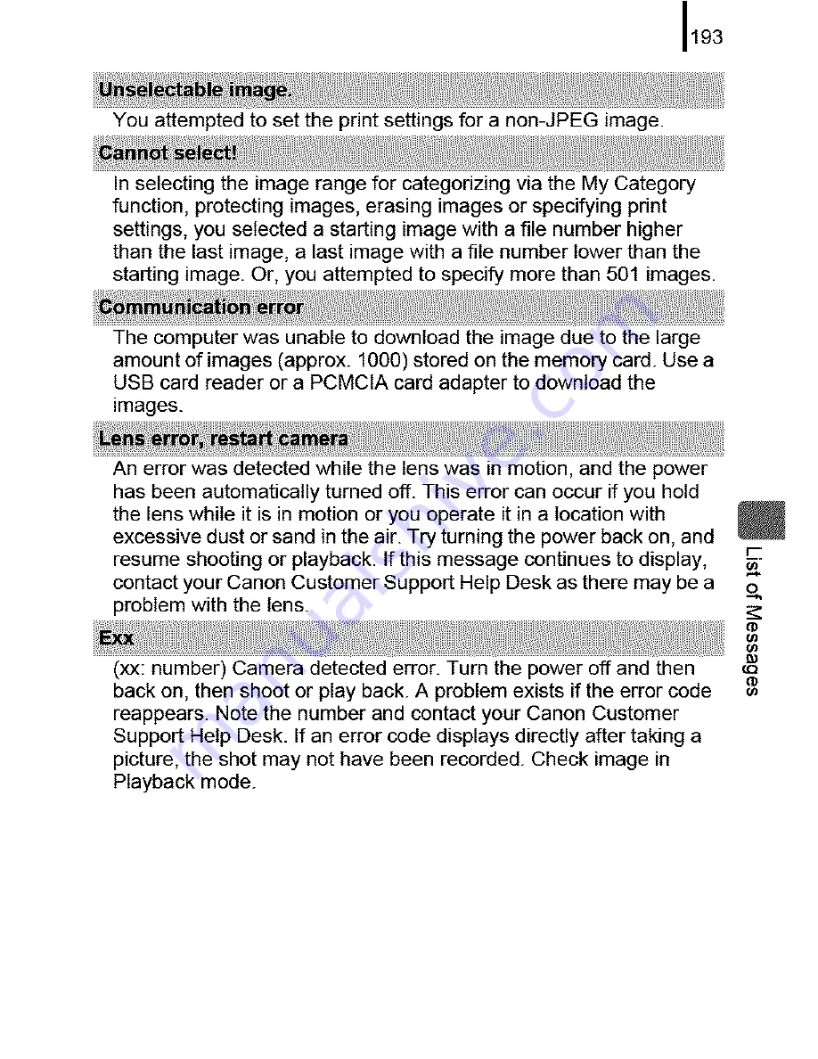 Canon IXUS90IS User Manual Download Page 195