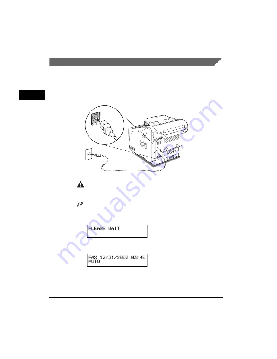 Canon Laser Class 700 Series Reference Manual Download Page 68