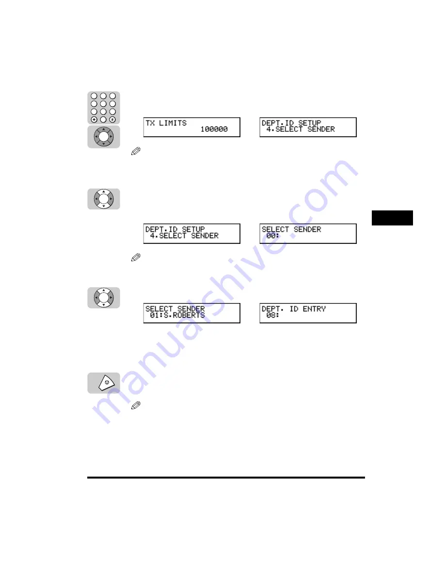 Canon Laser Class 700 Series Reference Manual Download Page 127