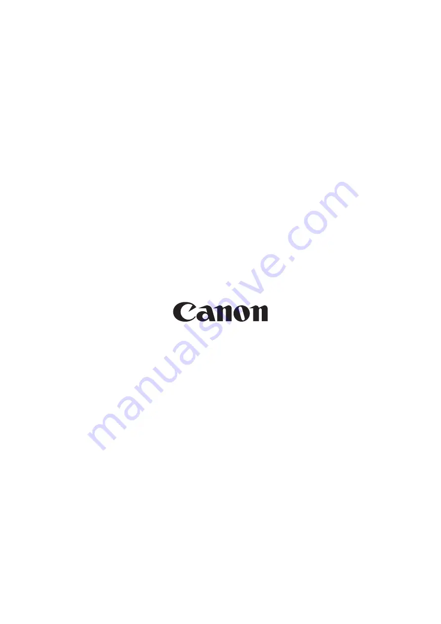 Canon Laser Class 810 Service Manual Download Page 322