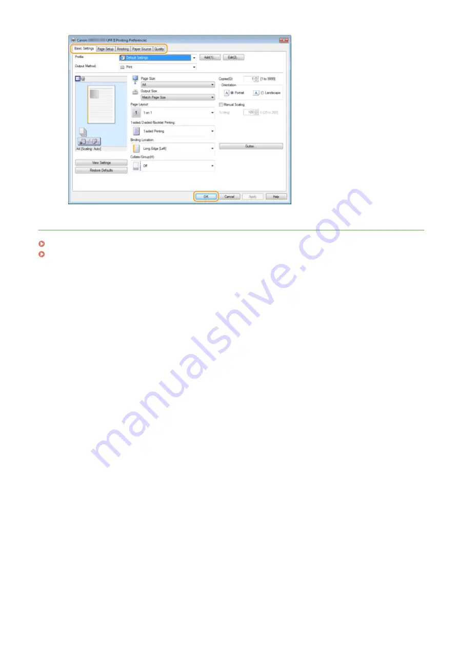 Canon LBP352 User Manual Download Page 124