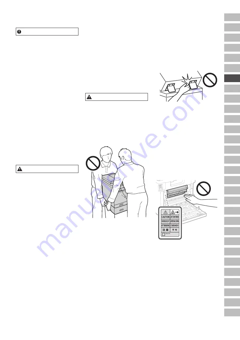 Canon MF754Cdw Important Safety Instructions Manual Download Page 29