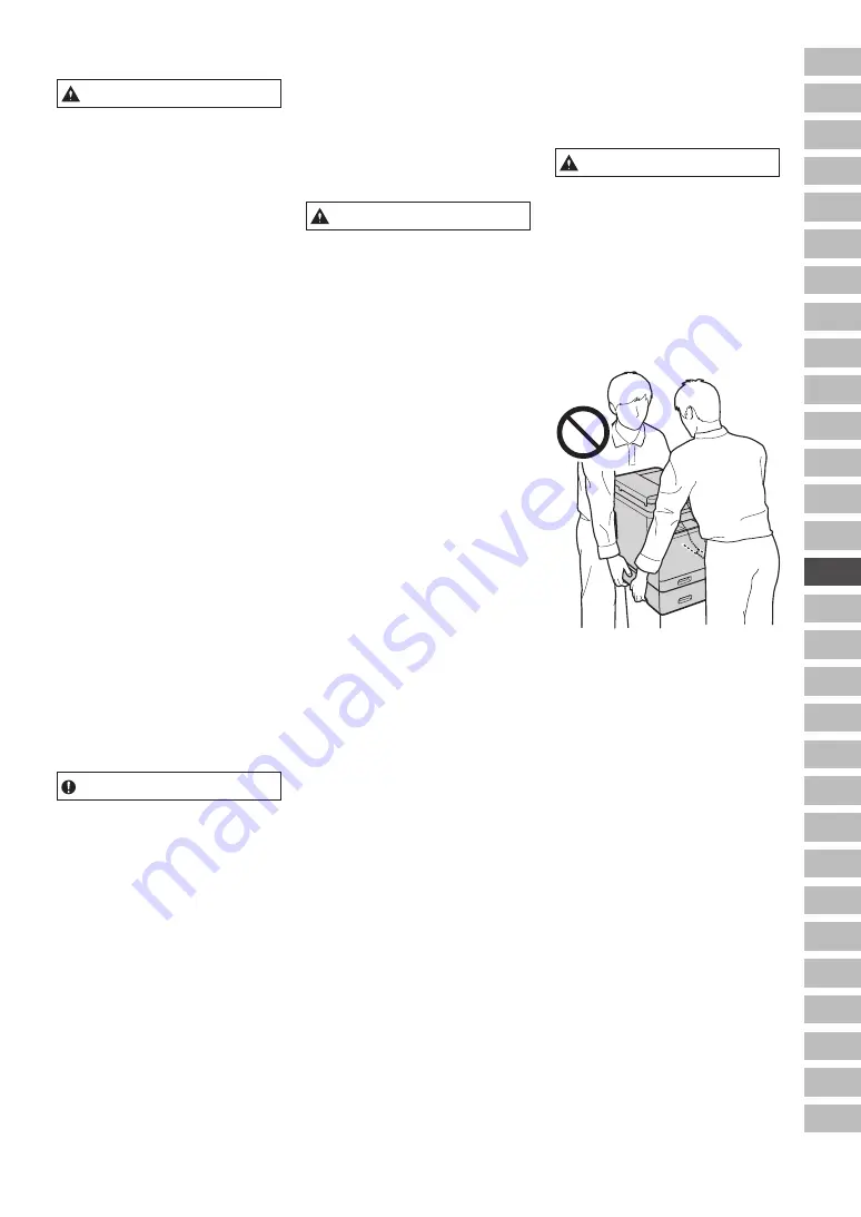 Canon MF754Cdw Important Safety Instructions Manual Download Page 61