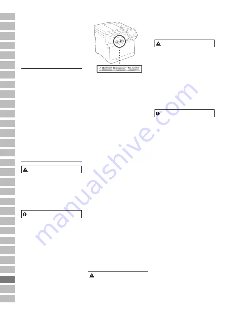 Canon MF754Cdw Important Safety Instructions Manual Download Page 114