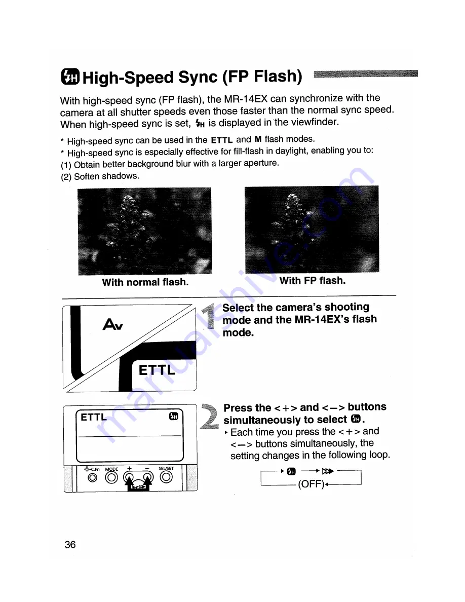 Canon MR-14EXl Instructions Manual Download Page 36