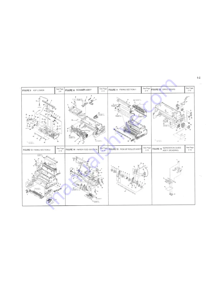 Canon MultiPASS L6000 Parts Catalog Download Page 7