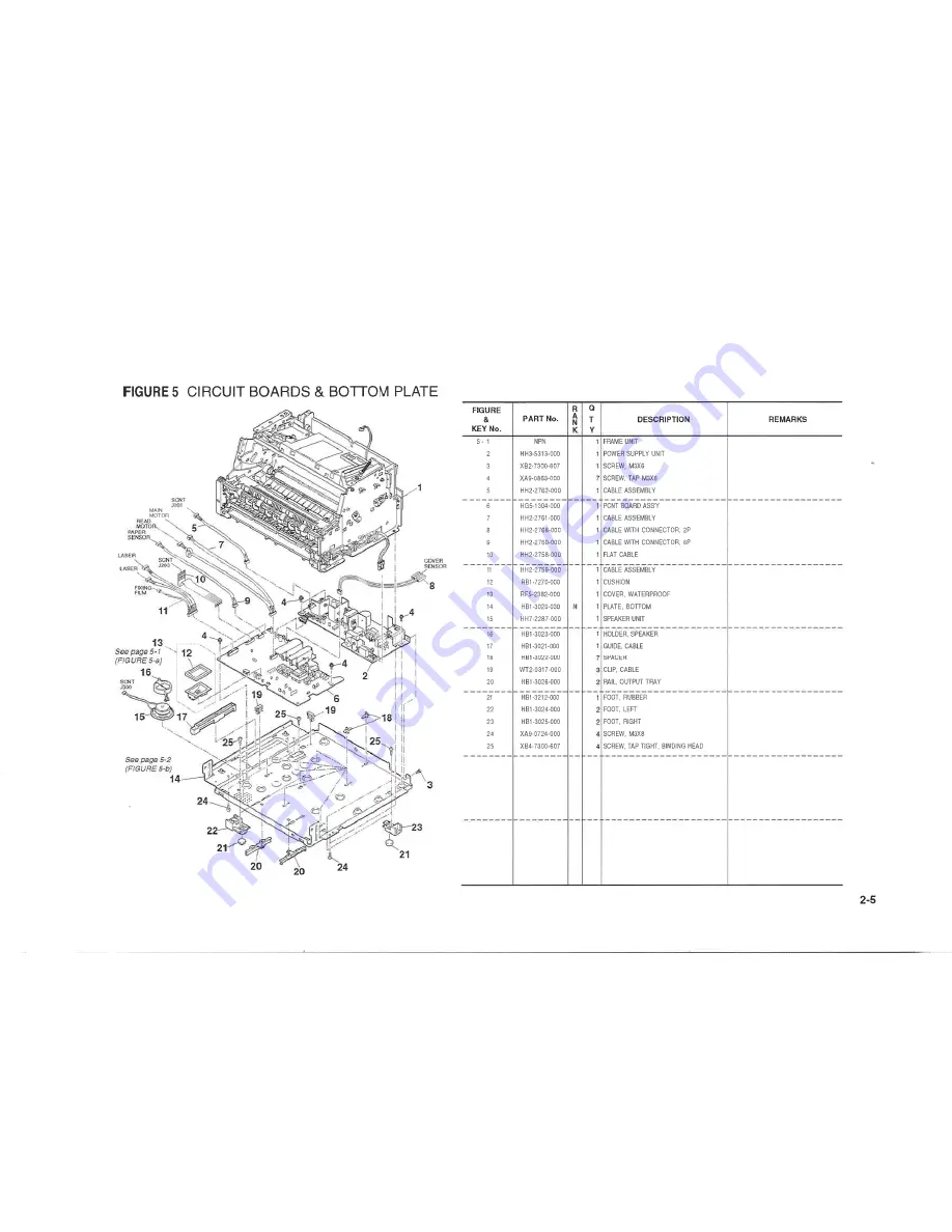 Canon MultiPASS L6000 Parts Catalog Download Page 13