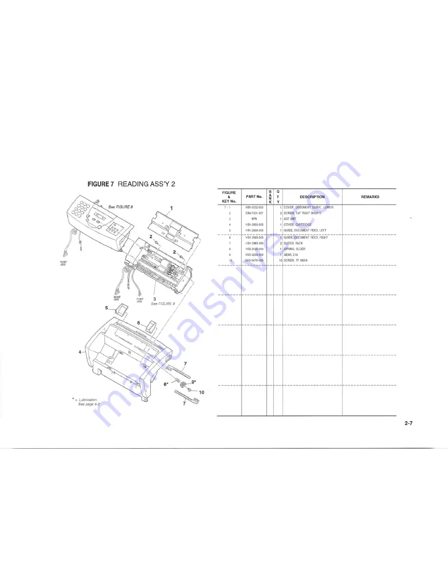 Canon MultiPASS L6000 Parts Catalog Download Page 15