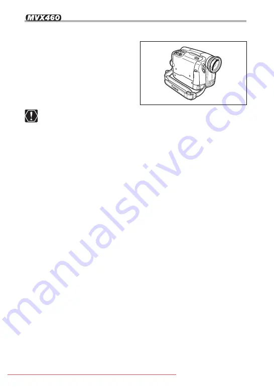 Canon MVX460 Instruction Manual Download Page 20