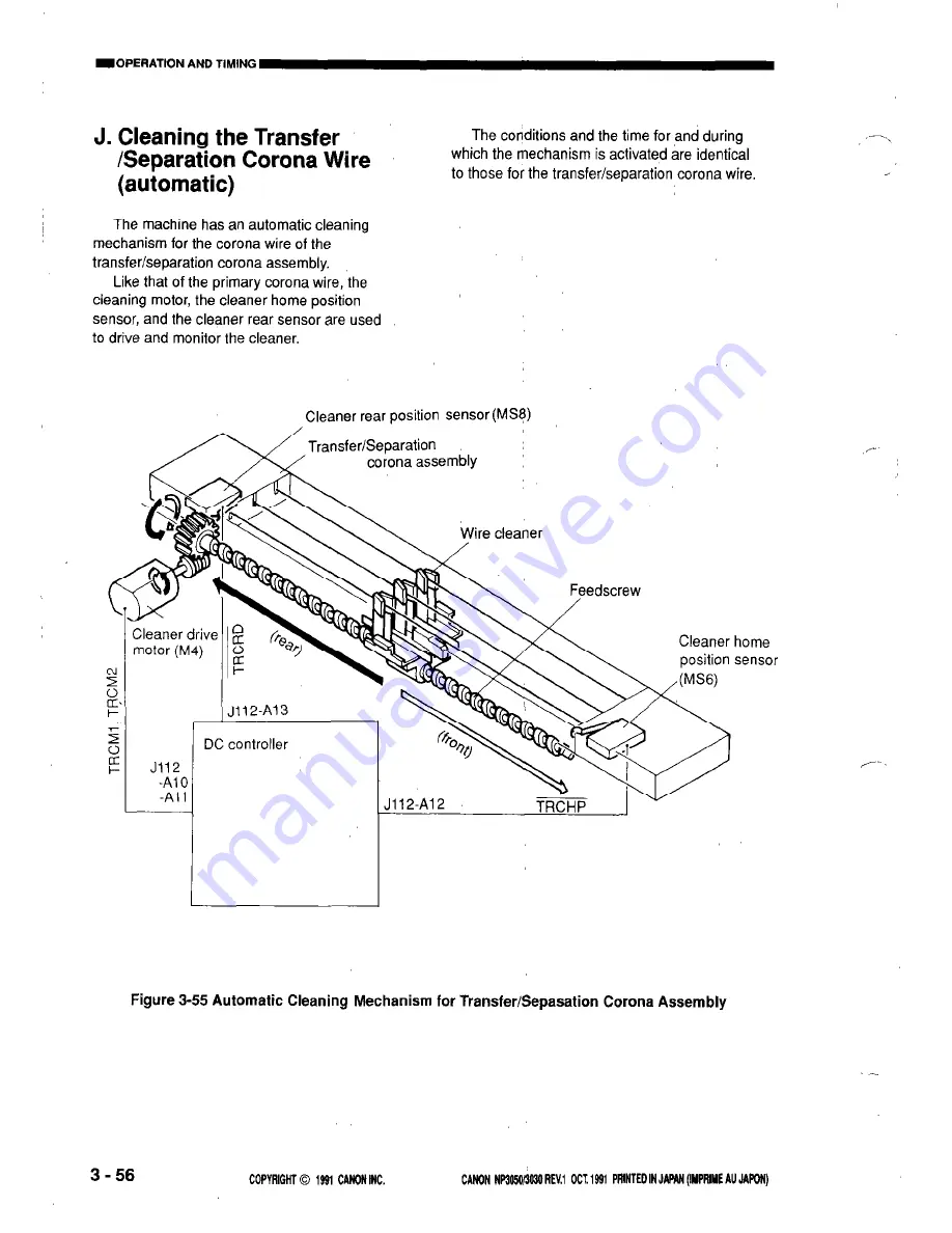 Canon NP3050 Service Manual Download Page 98