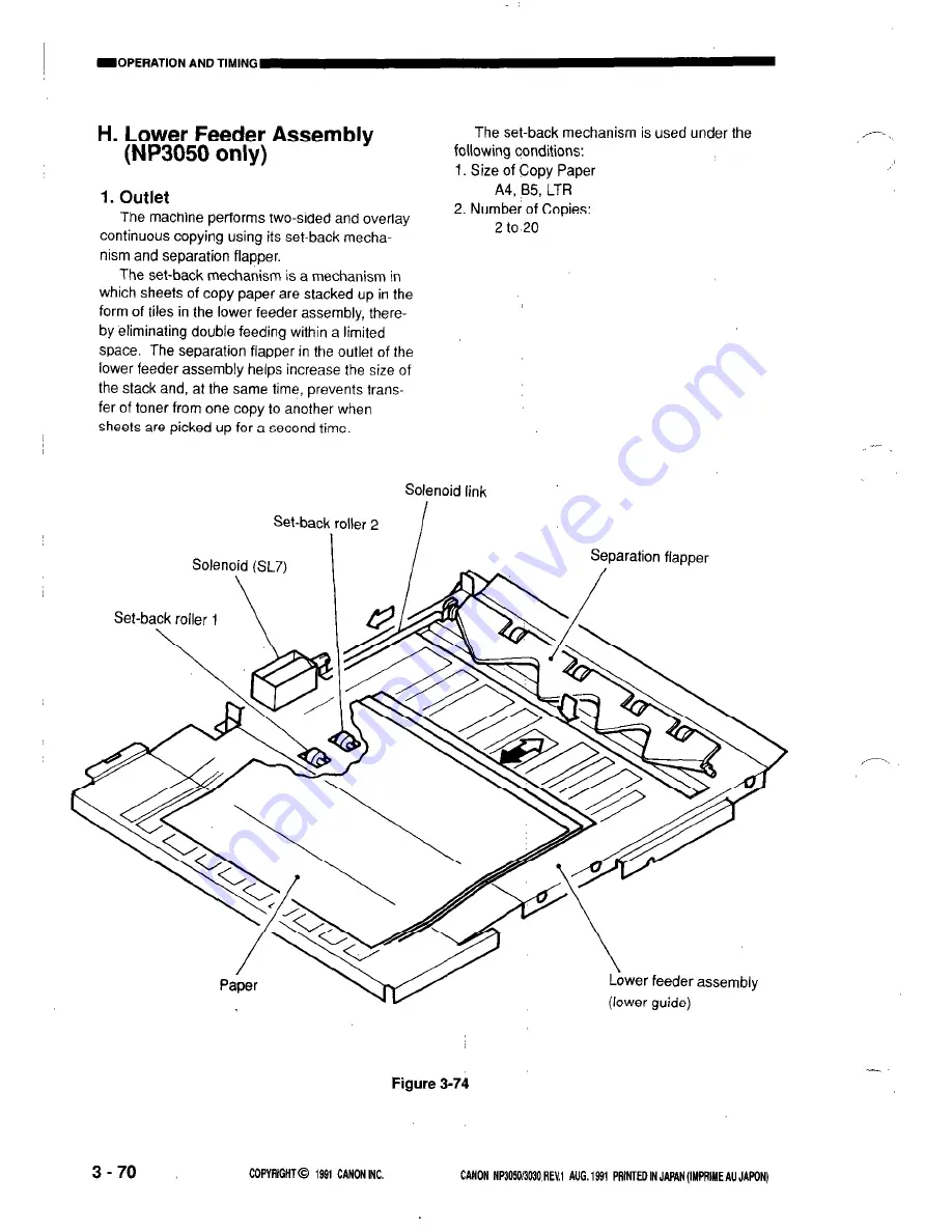 Canon NP3050 Скачать руководство пользователя страница 112