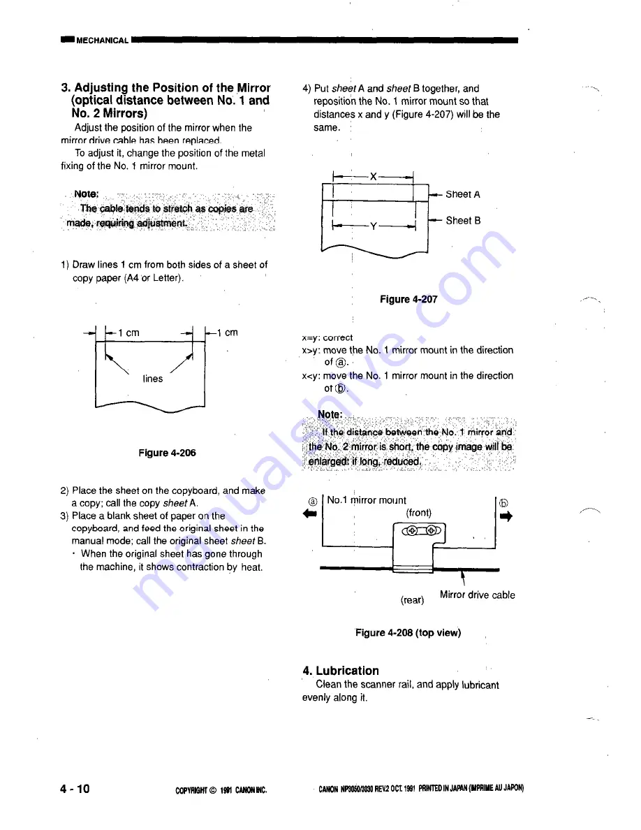 Canon NP3050 Service Manual Download Page 215