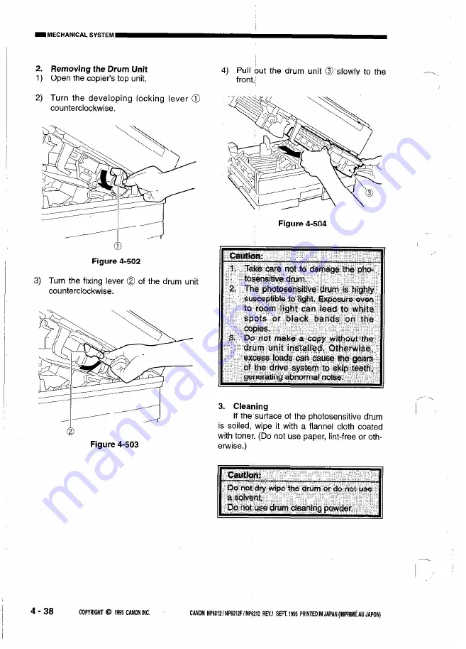 Canon NP6012F Service Manual Download Page 180