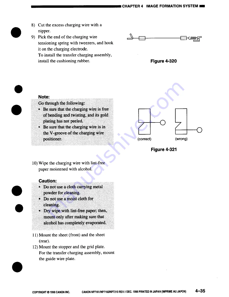 Canon NP7161 Service Manual Download Page 119