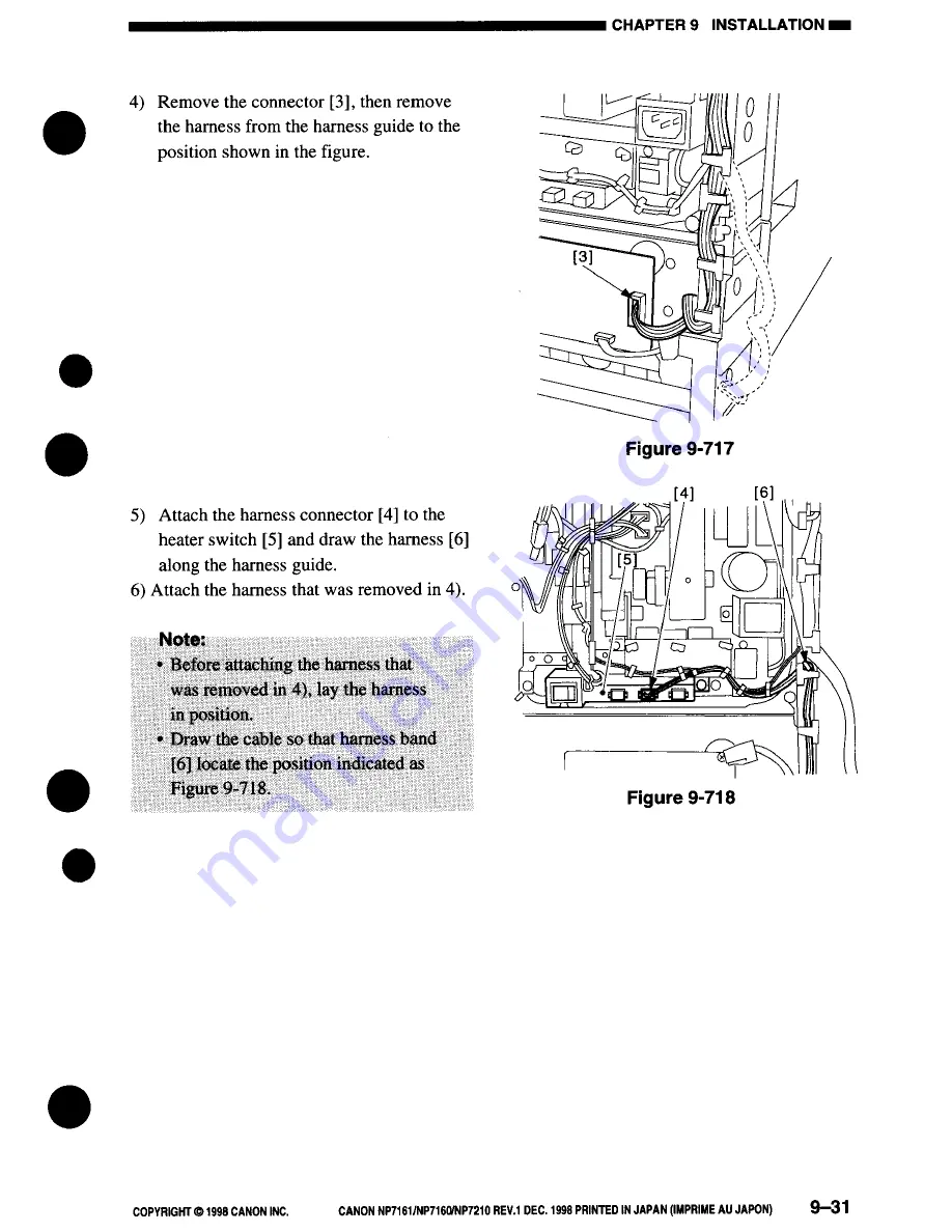 Canon NP7161 Service Manual Download Page 257