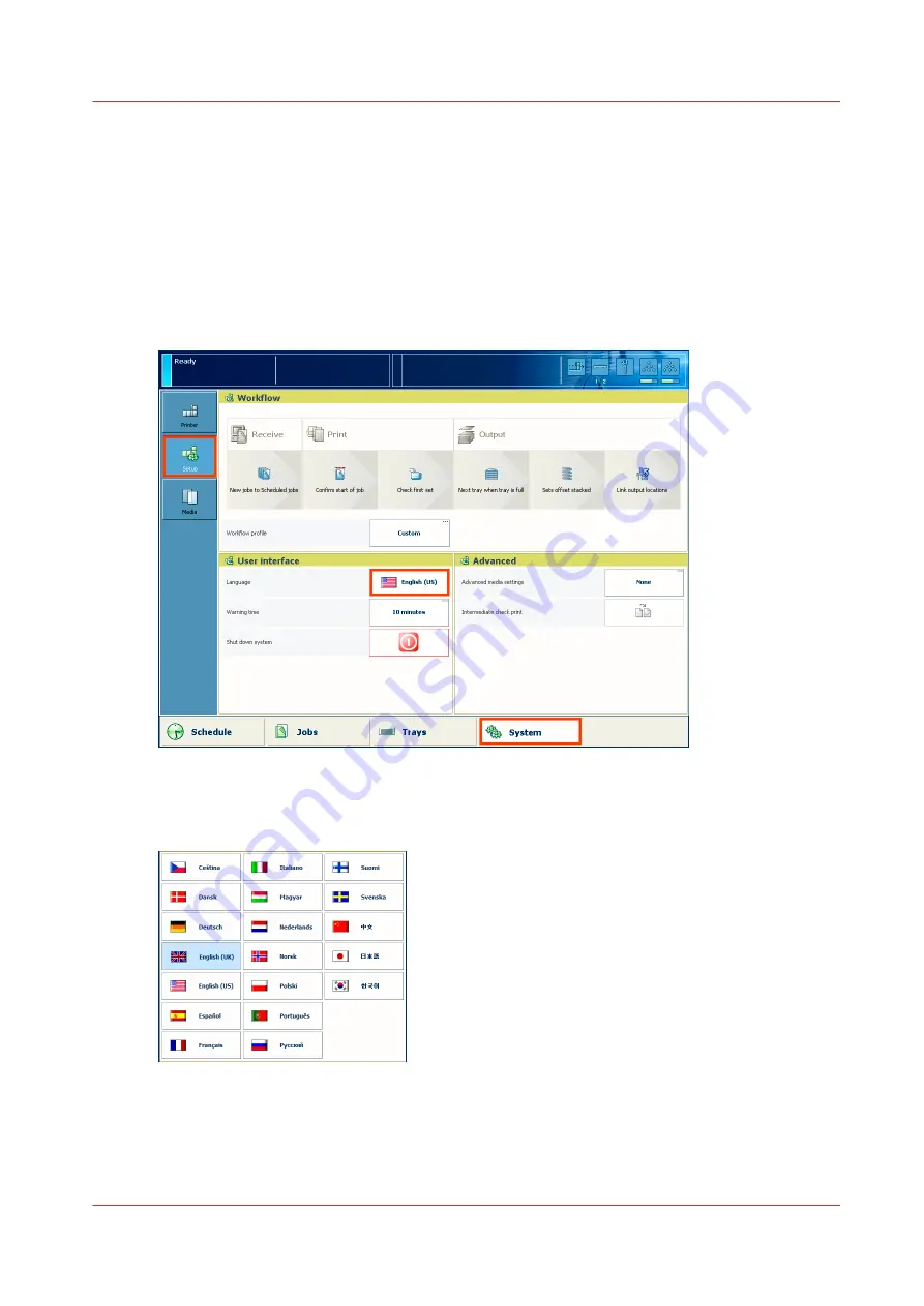 Canon Oce VarioPrint 6000+ Series Operation Manual Download Page 43