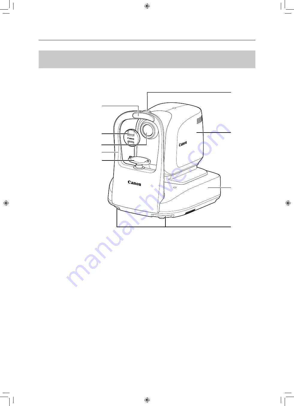 Canon OCT-A1 Operation Manual Download Page 38