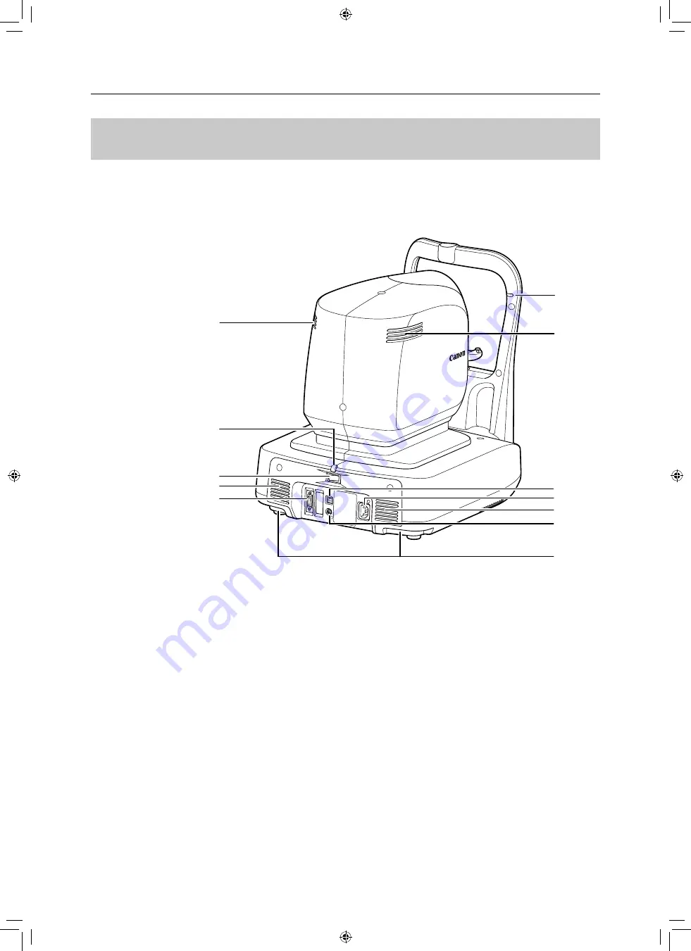 Canon OCT-A1 Operation Manual Download Page 39