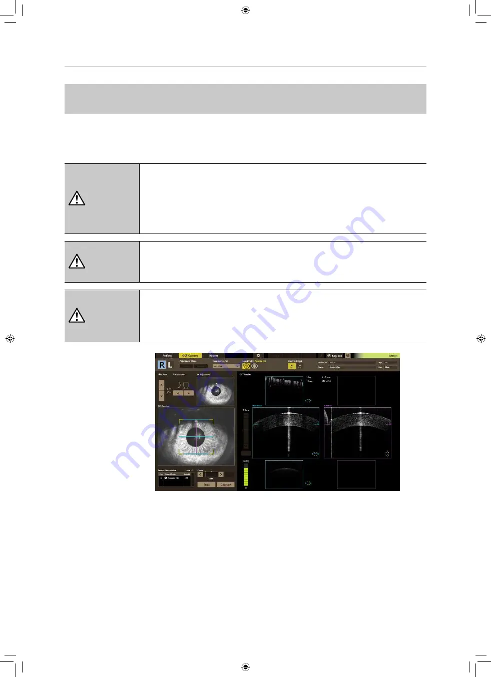 Canon OCT-A1 Operation Manual Download Page 104