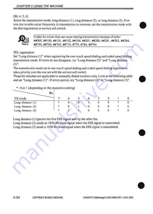 Canon PC1000s Service Manual Download Page 80