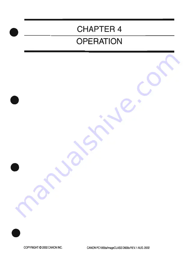 Canon PC1000s Service Manual Download Page 153