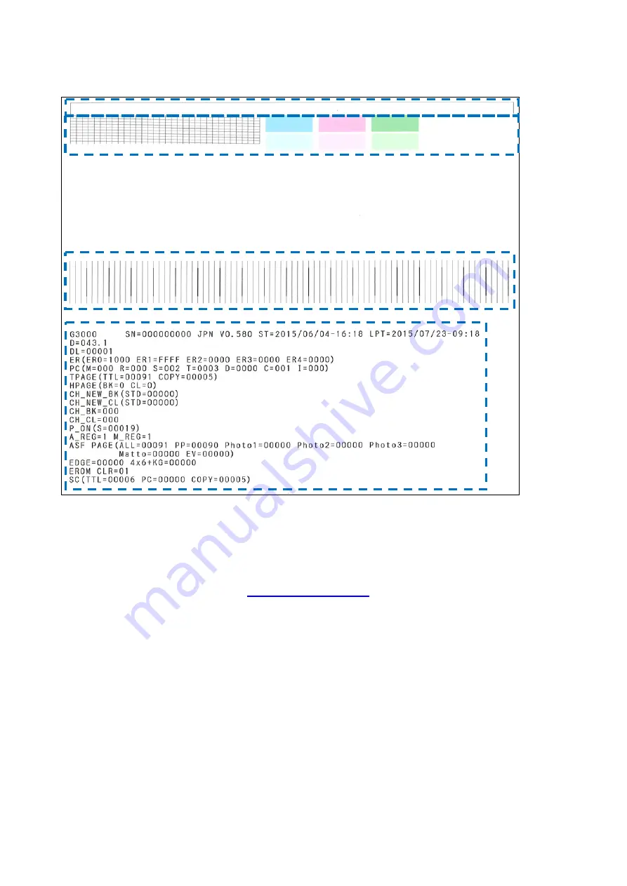 Canon Pixma G1000 series Service Manual Download Page 55