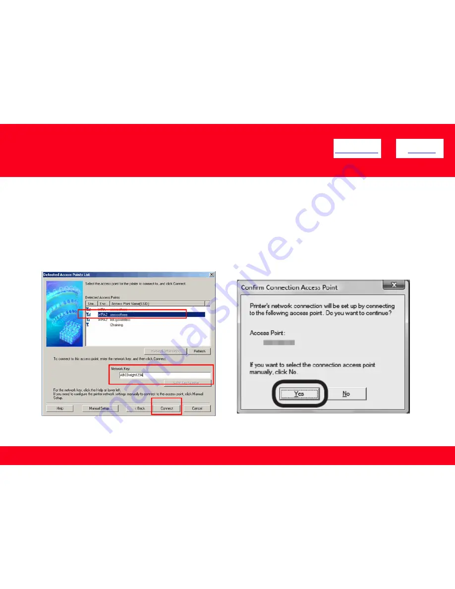 Canon PIXMA MX340 Series Network Installation Manual Download Page 12