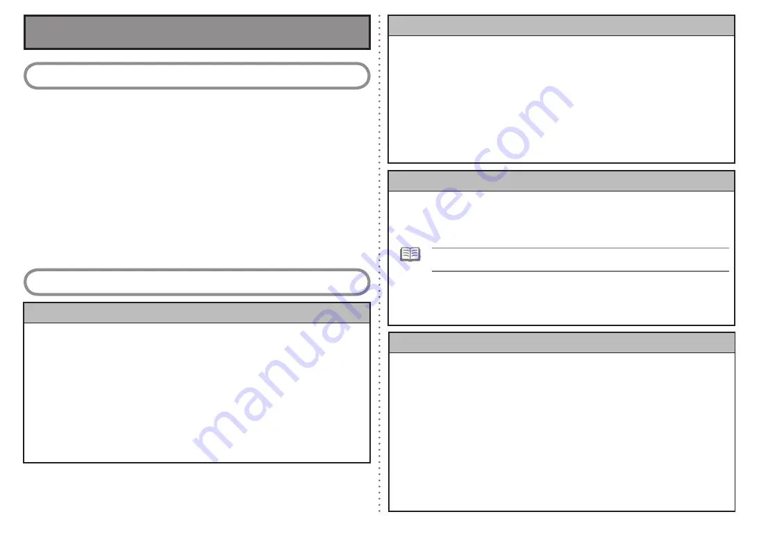 Canon PIXMA MX860 series Troubleshooting Manual Download Page 3