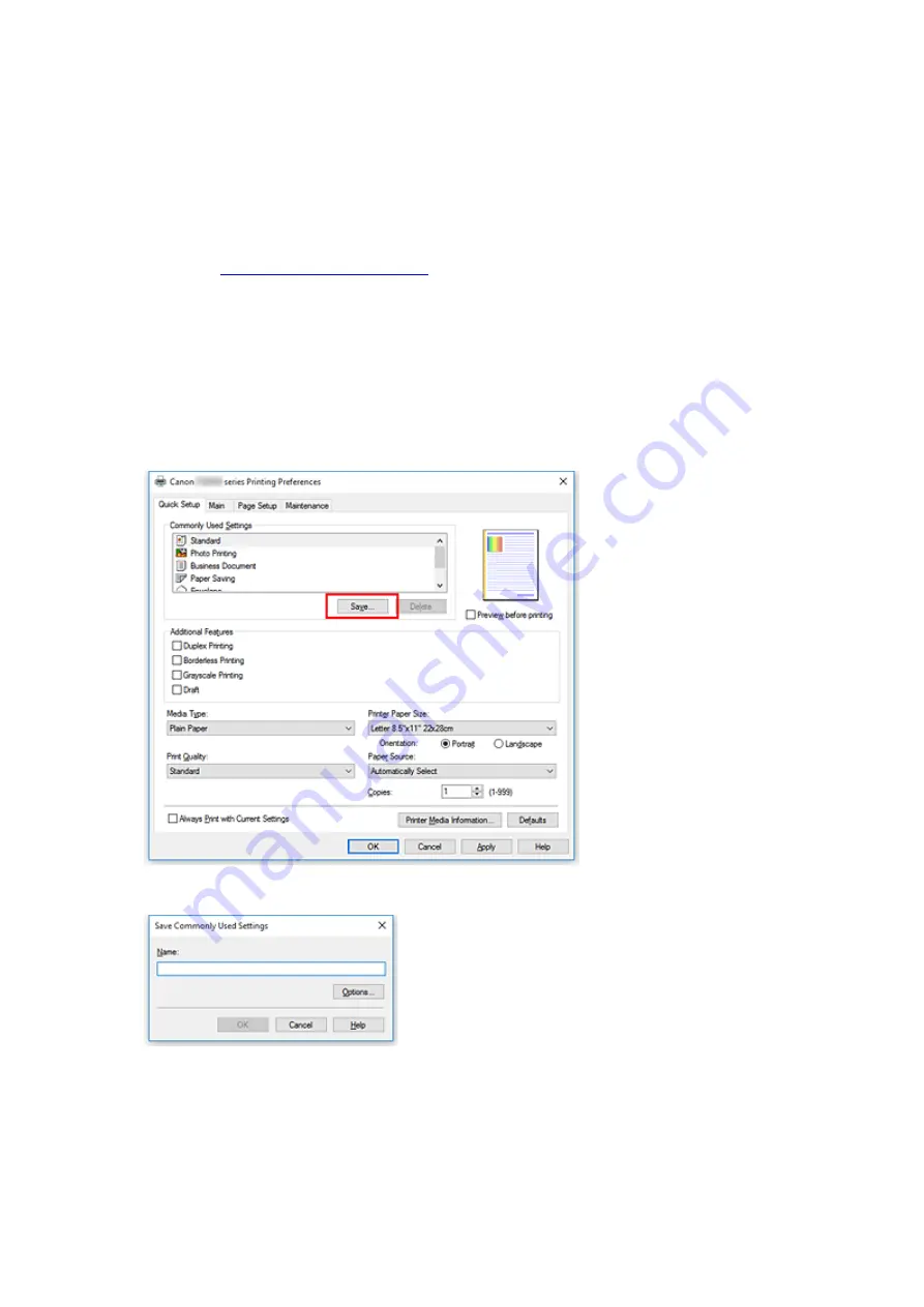 Canon PIXMA TS6151 Online Manual Download Page 149