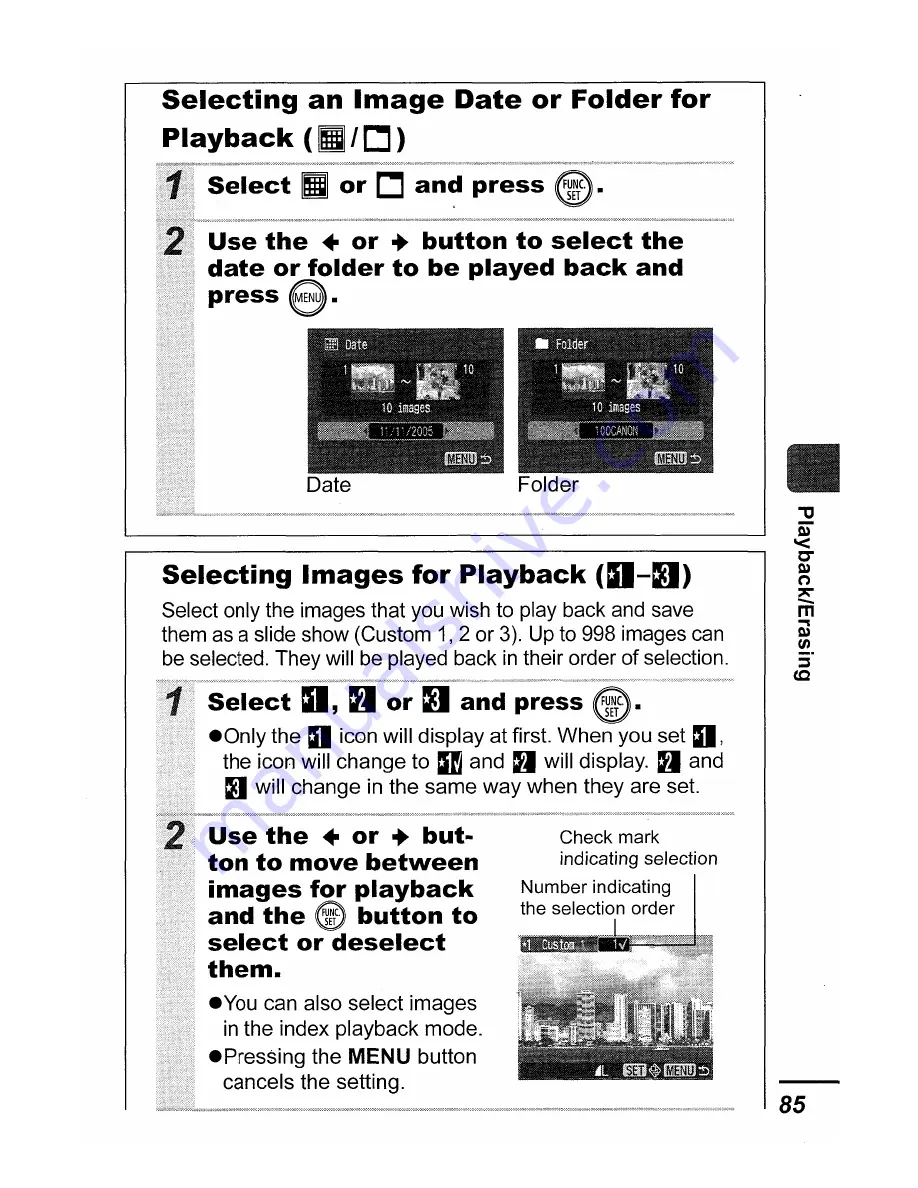 Canon PoverShot SD430 User Manual Download Page 107