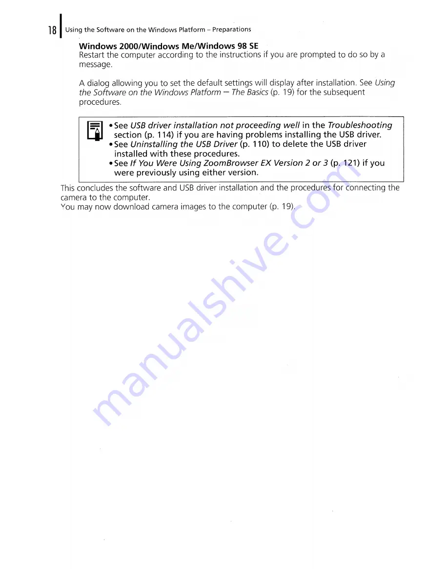 Canon PoverShot SD430 User Manual Download Page 190