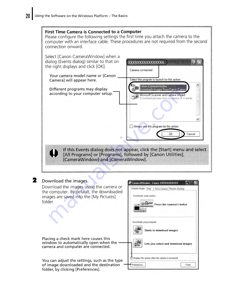 Canon PoverShot SD430 User Manual Download Page 192