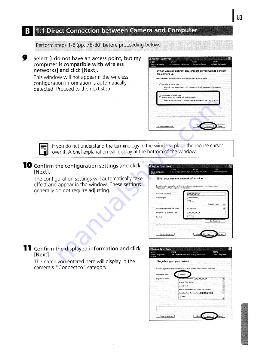 Canon PoverShot SD430 User Manual Download Page 255