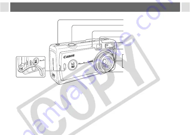 Canon Power Shot A400 Скачать руководство пользователя страница 14