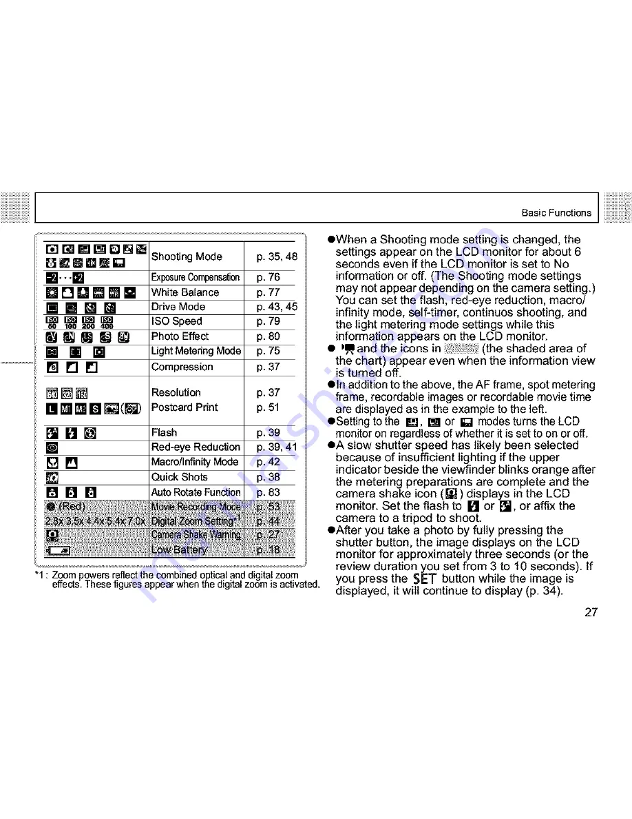 Canon PowerShot A400 User Manual Download Page 29