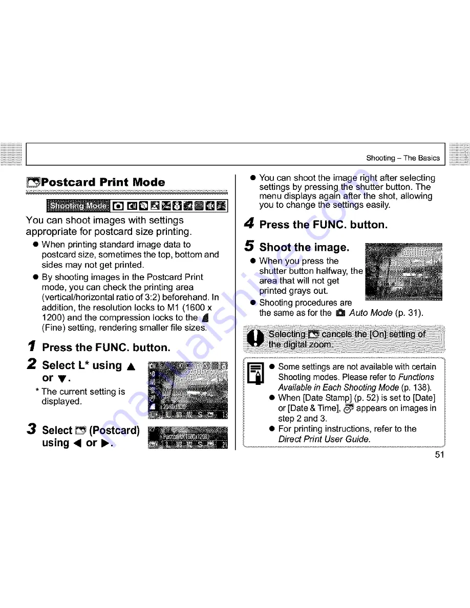 Canon PowerShot A400 Скачать руководство пользователя страница 53