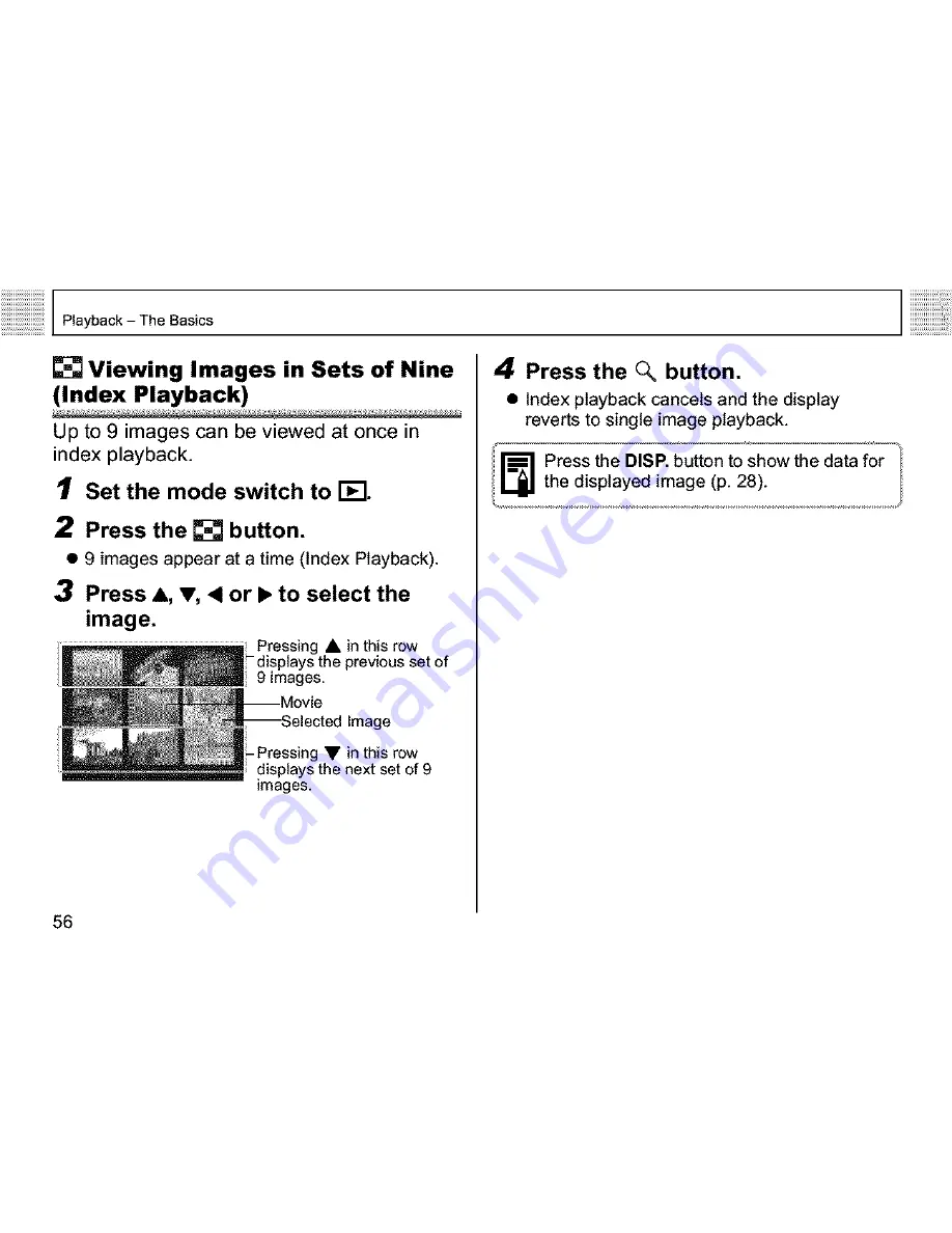 Canon PowerShot A400 User Manual Download Page 58