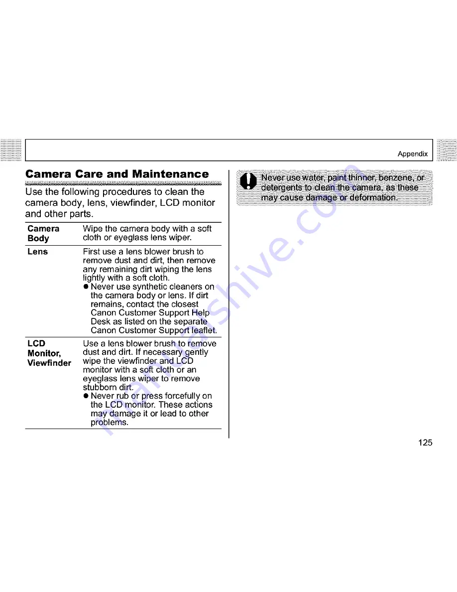 Canon PowerShot A400 User Manual Download Page 127