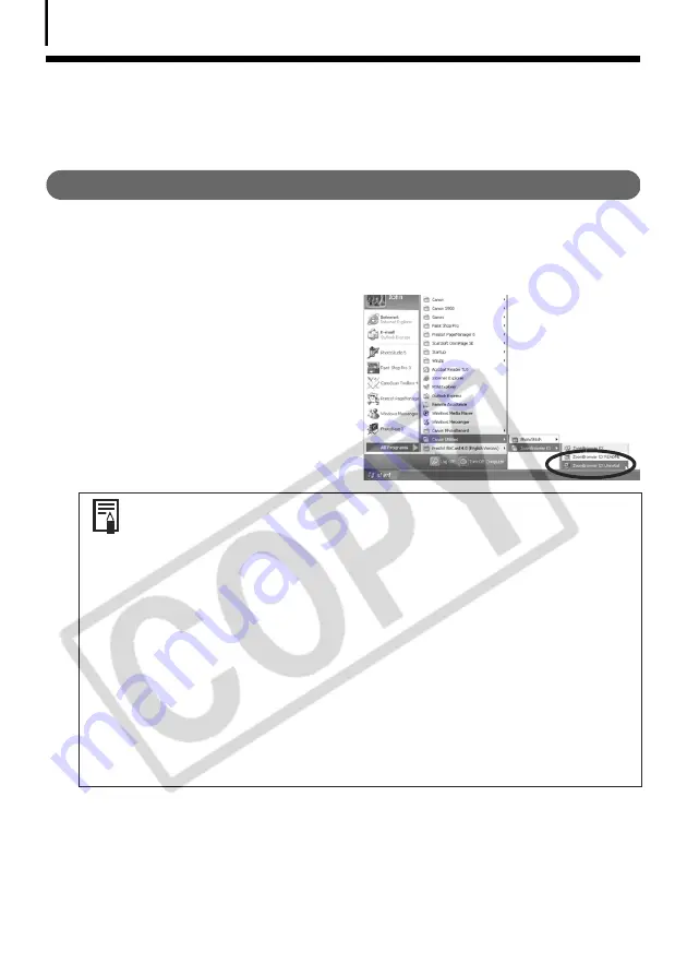 Canon PowerShot A410 Software Starter Manual Download Page 88