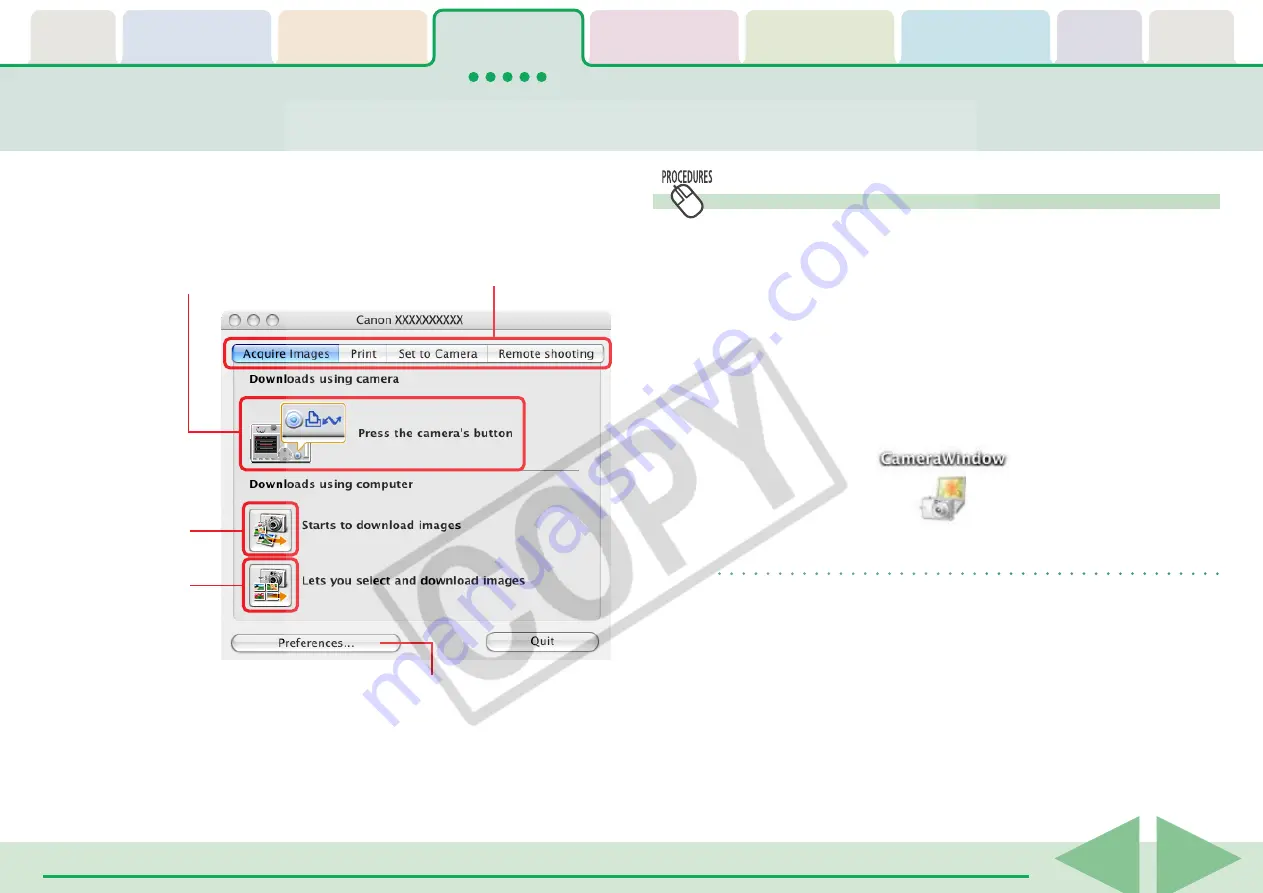 Canon PowerShot A420 Software User'S Manual Download Page 15